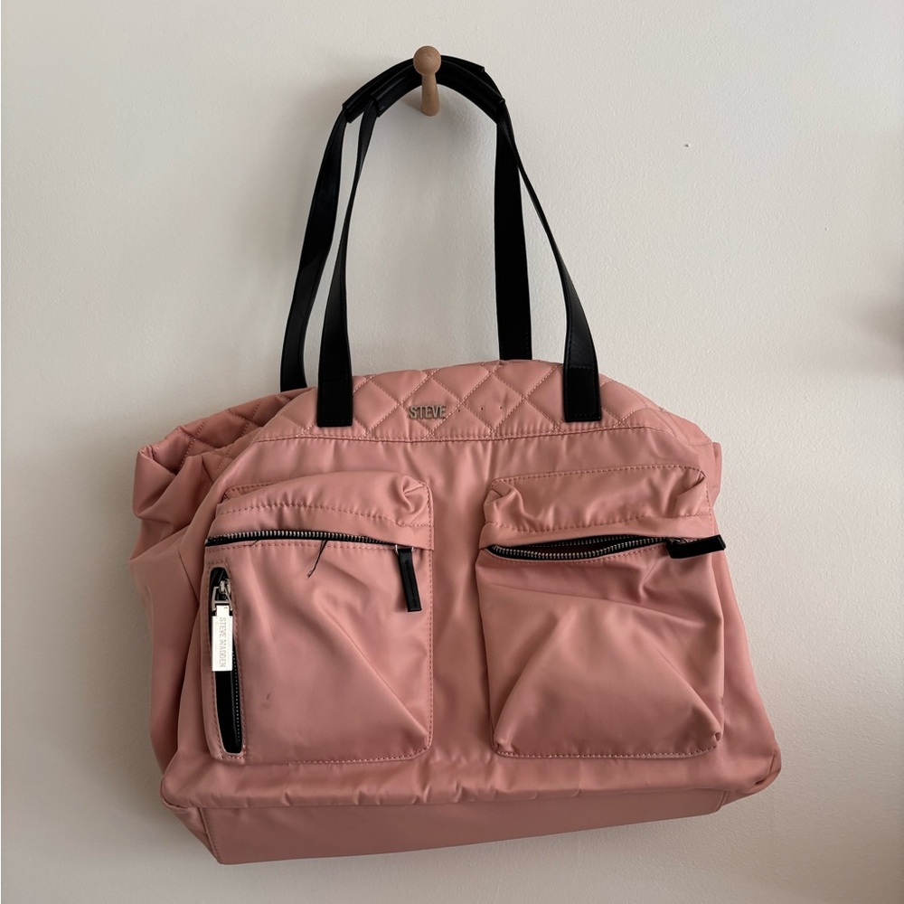 steve madden mini duffle bag